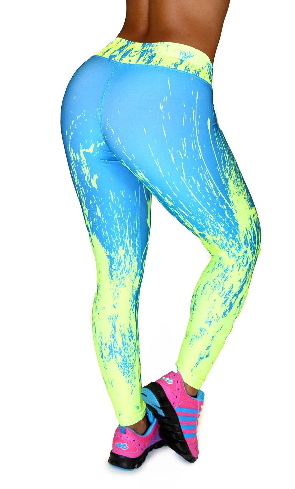 1036 Maripily Activewear Print Leggings