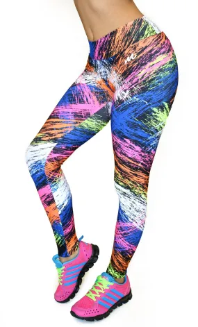 1052 Maripily Activewear Print Leggings