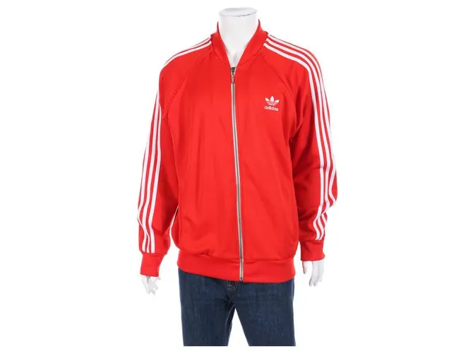 Adidas Blazers Chaquetas Blanco Roja 