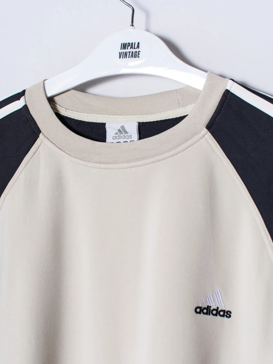 Adidas Cream Sweatshirt