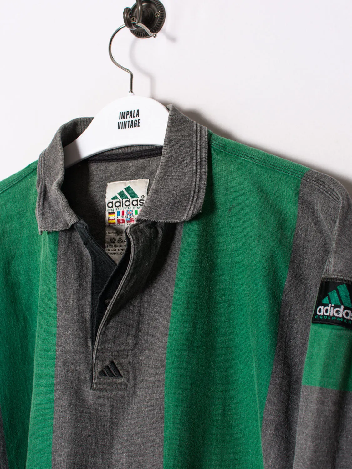 Adidas Equipment Green & Grey Sweatshirt