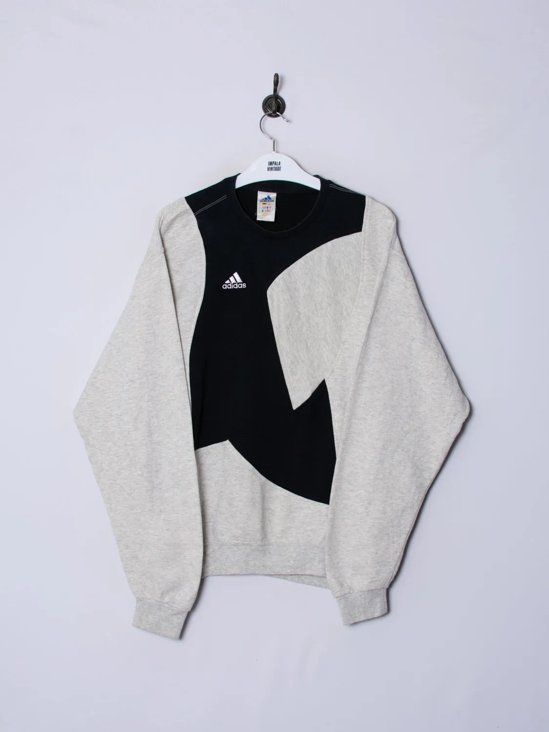 Adidas Rework Grey & Black Sweatshirt