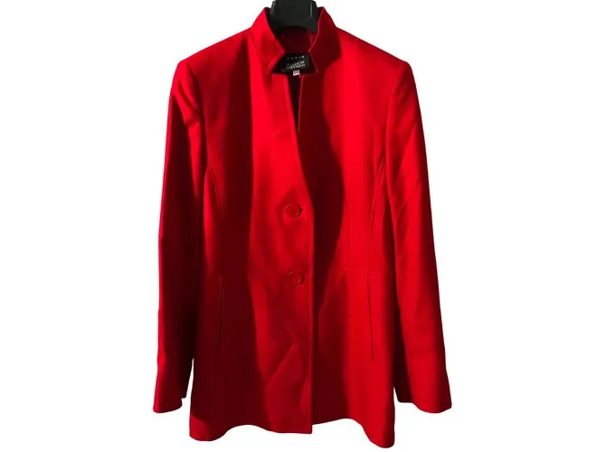 Akris Chaquetas Roja 