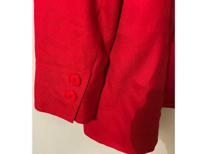 Akris Chaquetas Roja 