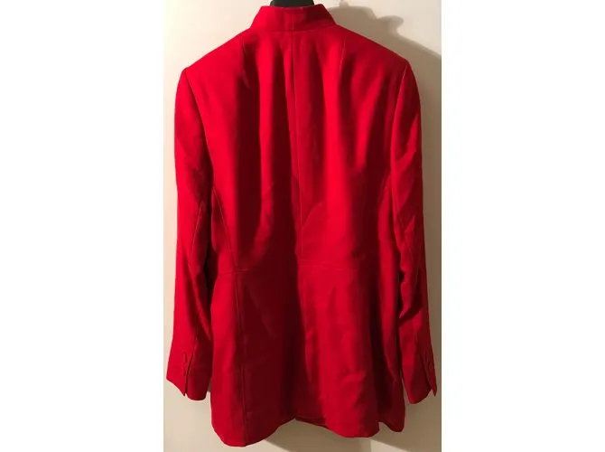 Akris Chaquetas Roja 