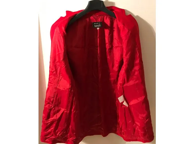 Akris Chaquetas Roja 