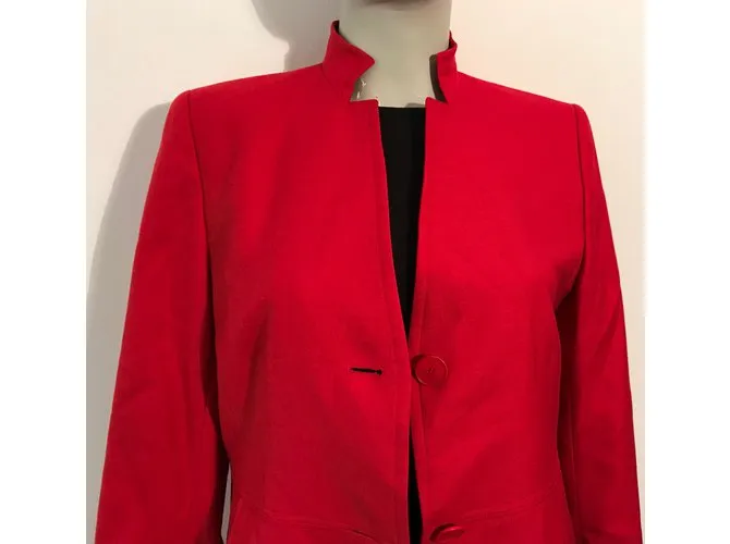 Akris Chaquetas Roja 