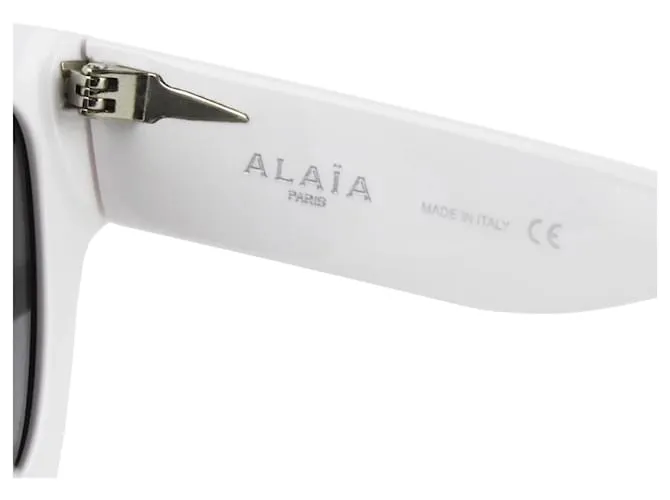 Alaïa Gafas de sol Alaia blancas Blanco 