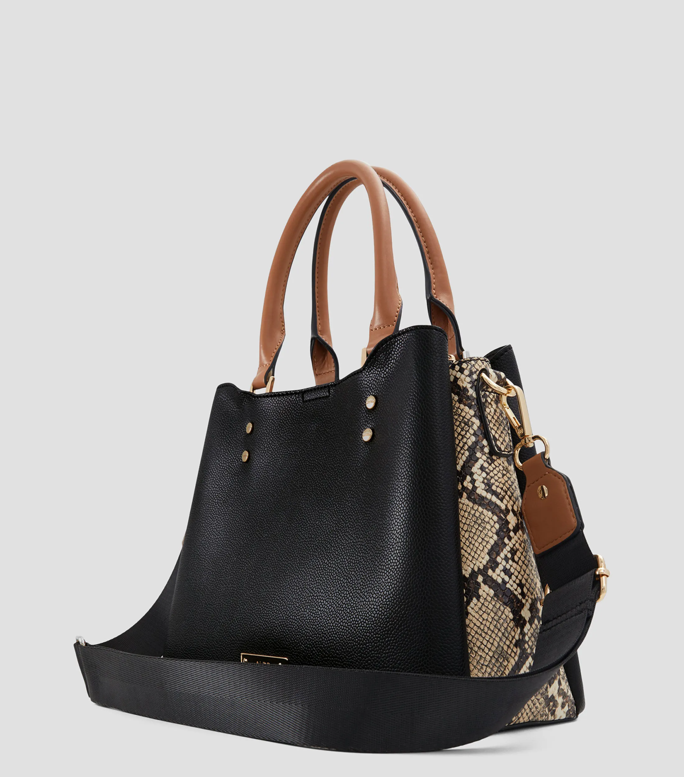 Aldo Bolso Satchel liso Mujer