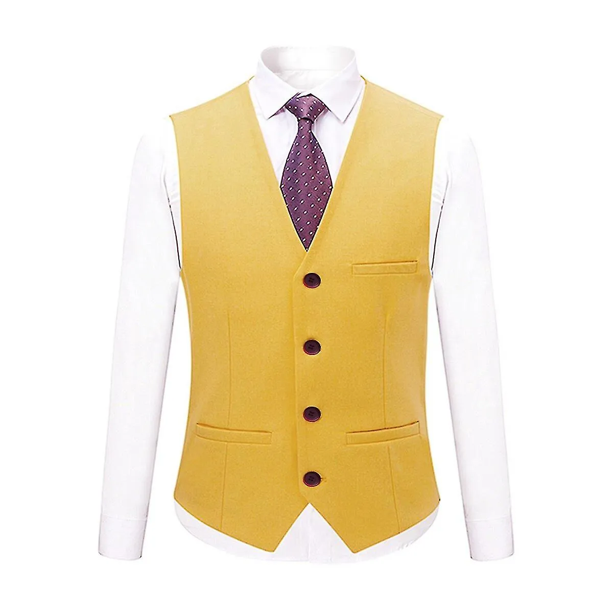 Allthemen Men's Suit 3-Piece Slim Fit Men's Suit Wedding Suits Modern Jacket for Business