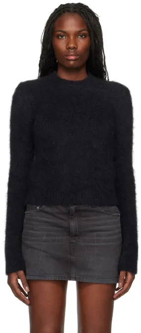 AMI Brushed Mohair Sweater