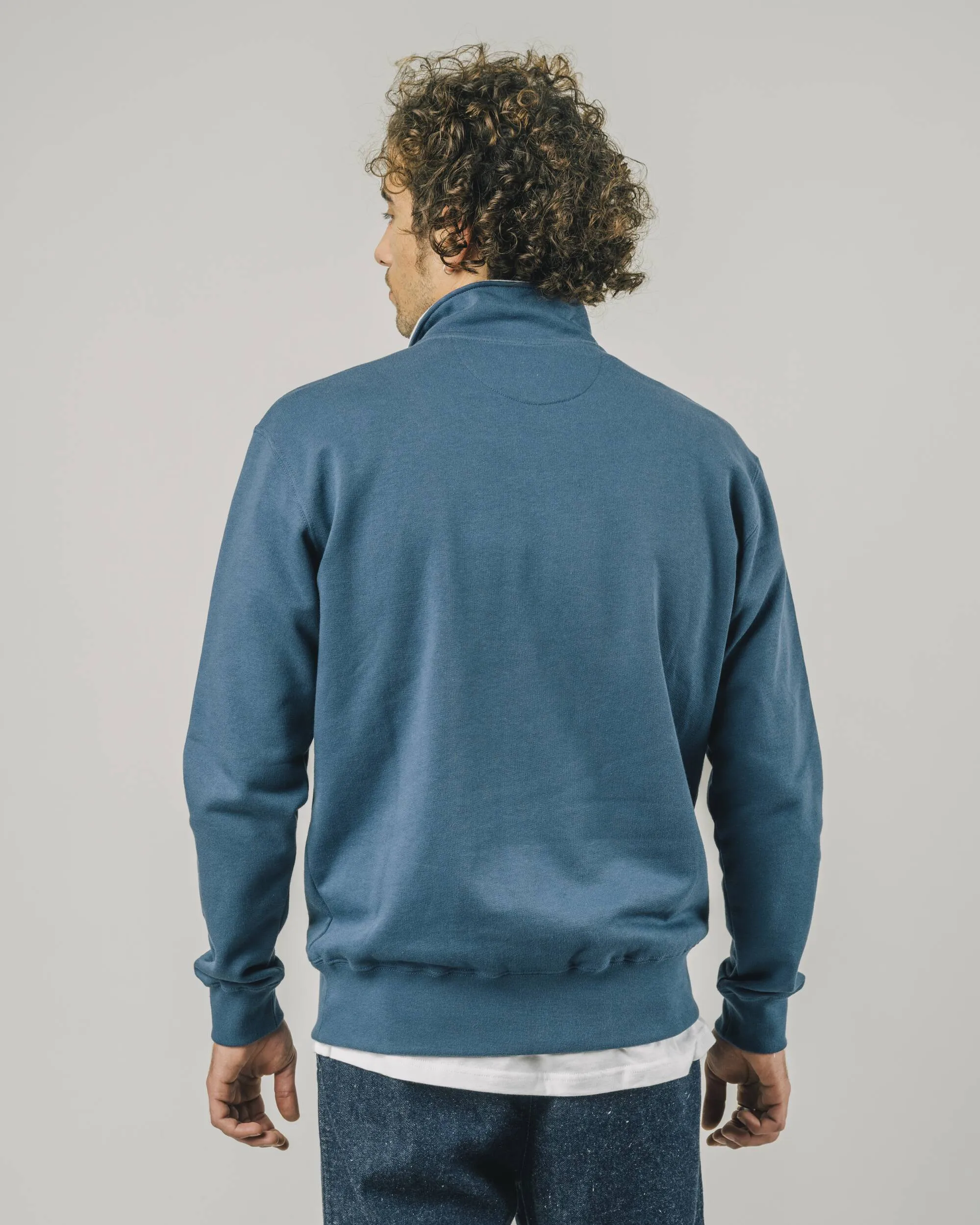 Arctic Circle Zip Sweatshirt Indigo