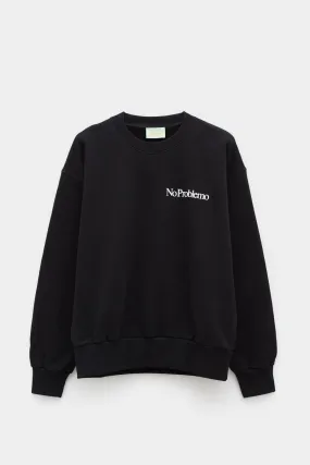 ARIES BLACK MINI NO PROBLEMO SWEATSHIRT