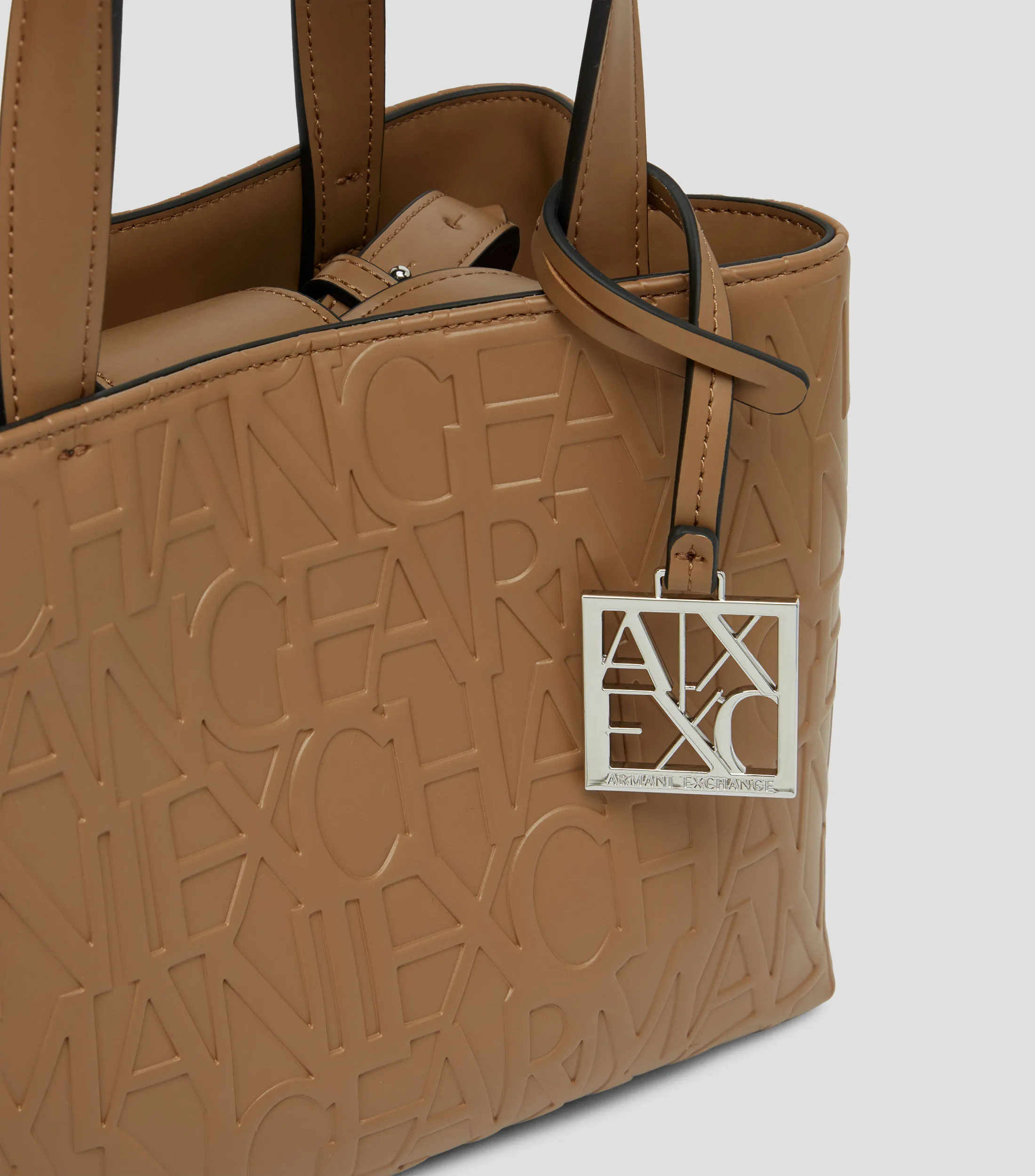 Armani Exchange Bolso Mini tote monogram Mujer