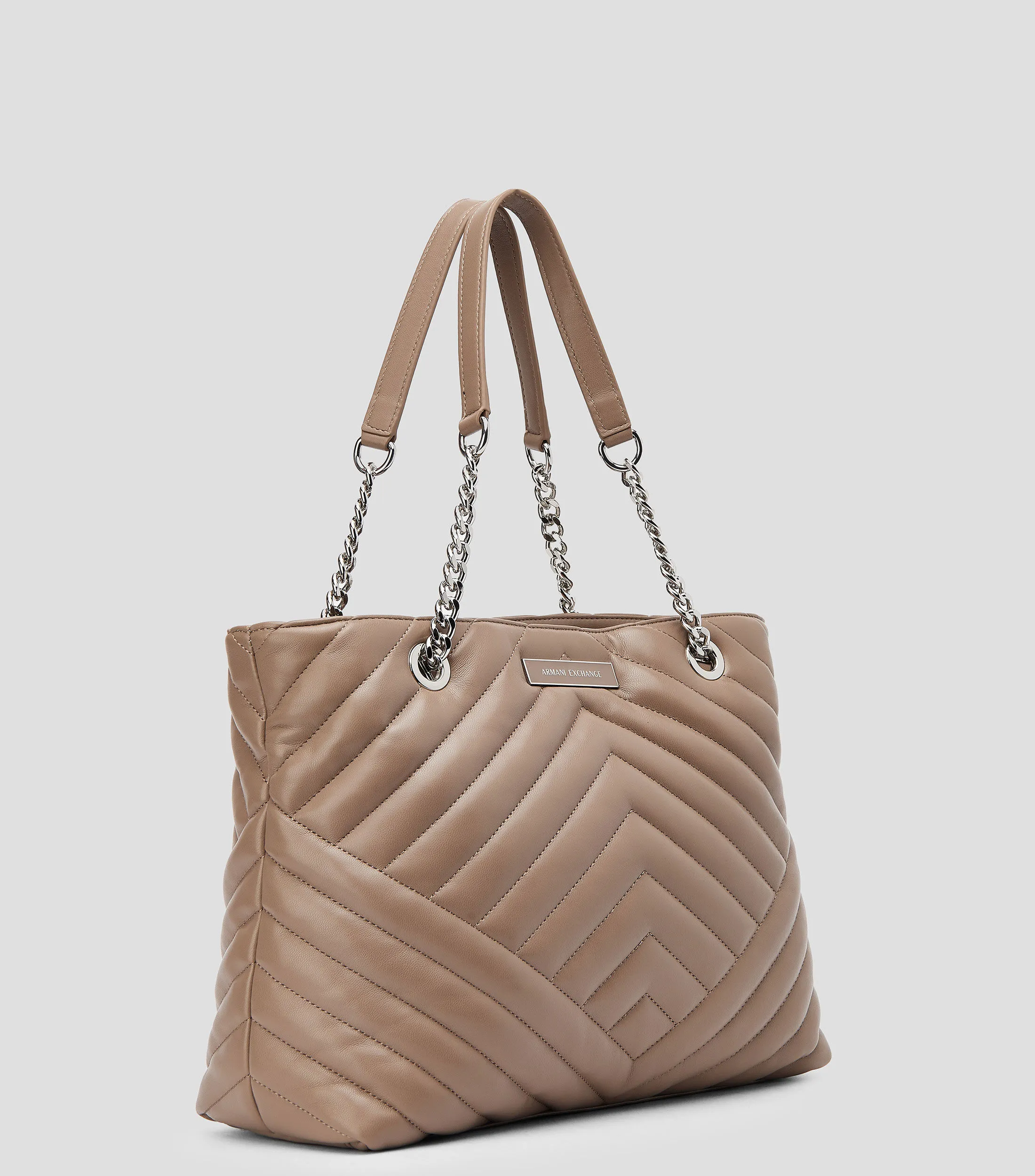 Armani Exchange Bolso Shoulder capitonado Mujer