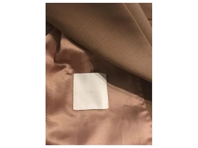 Autre Marque 100% Traje sastre de lana. Beige 