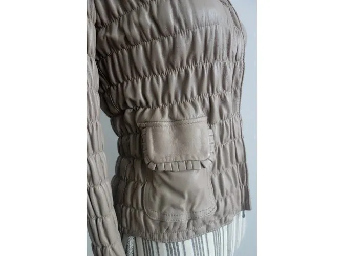 Autre Marque Chaquetas Beige 