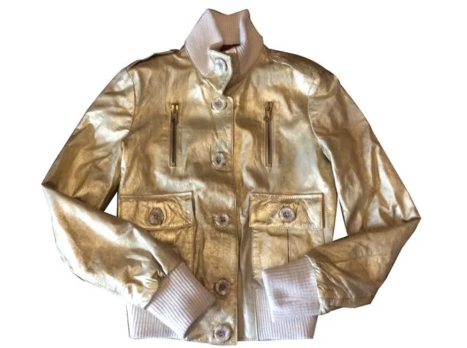 Autre Marque Chaquetas Dorado 