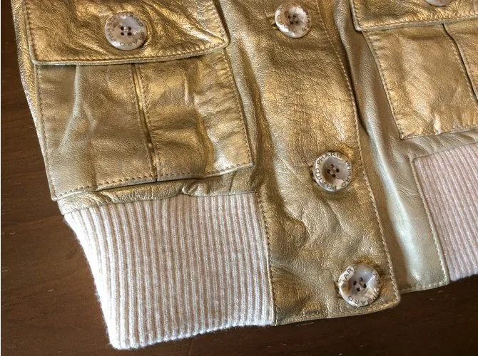 Autre Marque Chaquetas Dorado 