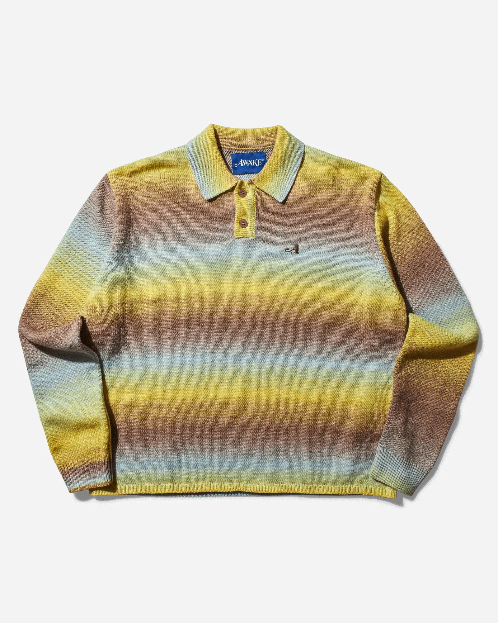 Awake NY Ombre Collared Sweater