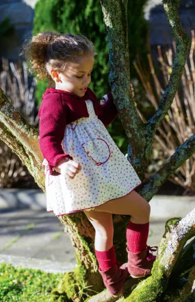 Baby boy with panties and jacket Rubí Collection from La Martinique