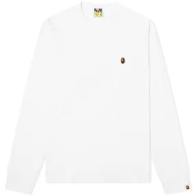 BAPE Long Sleeve Ape Head One Point Tee