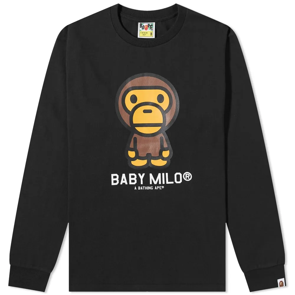 BAPE Long Sleeve Baby Milo Tee