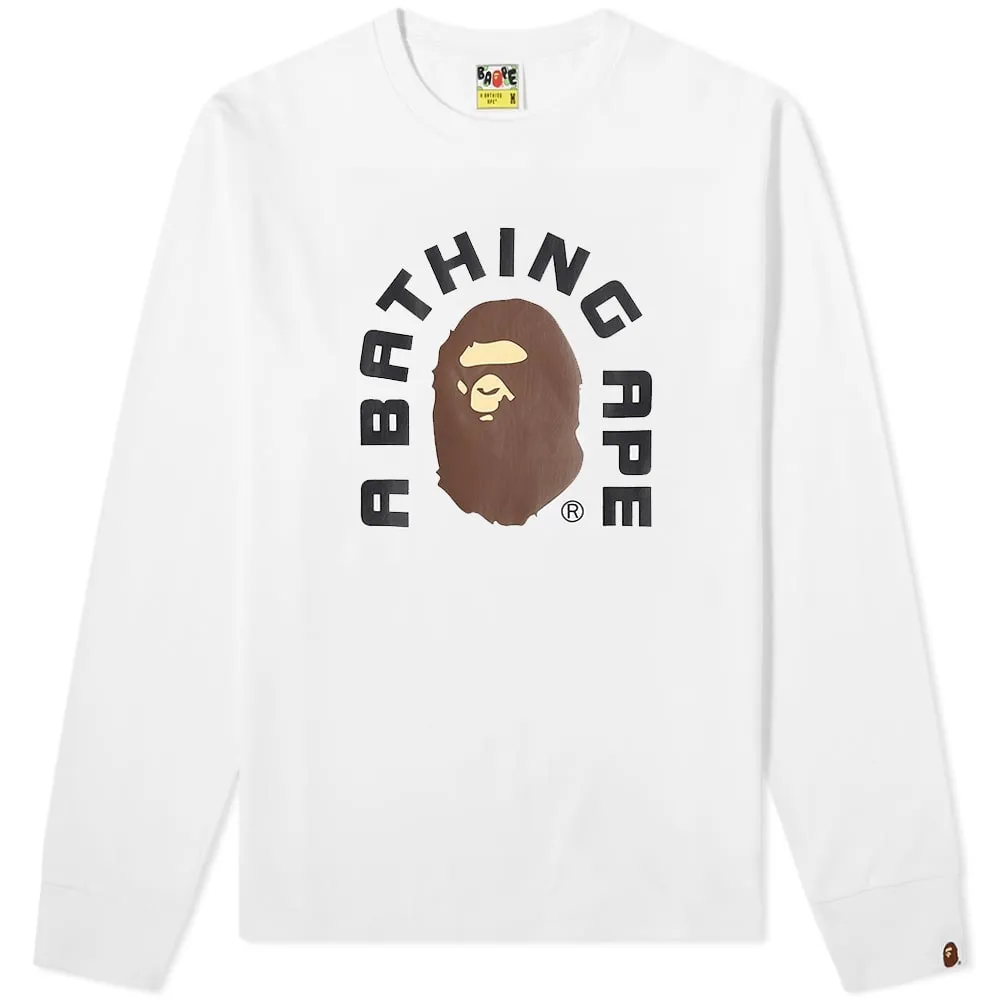 BAPE Long Sleeve College 2020 Tee