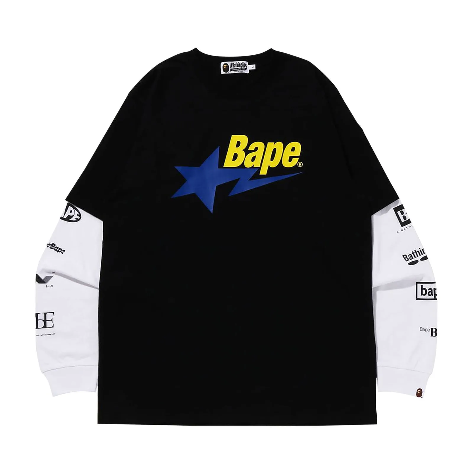 BAPE Sta Layerd Long-Sleeve Tee