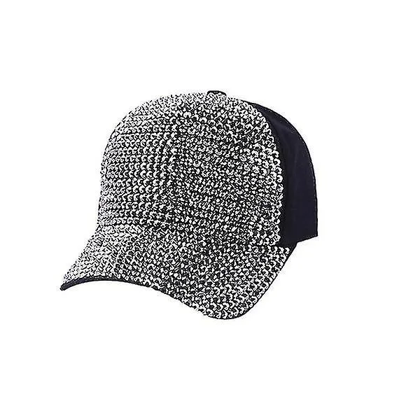 Baseball Cap Colorful Rhinestone Diamond Snapback Cap Spring Summer Hat