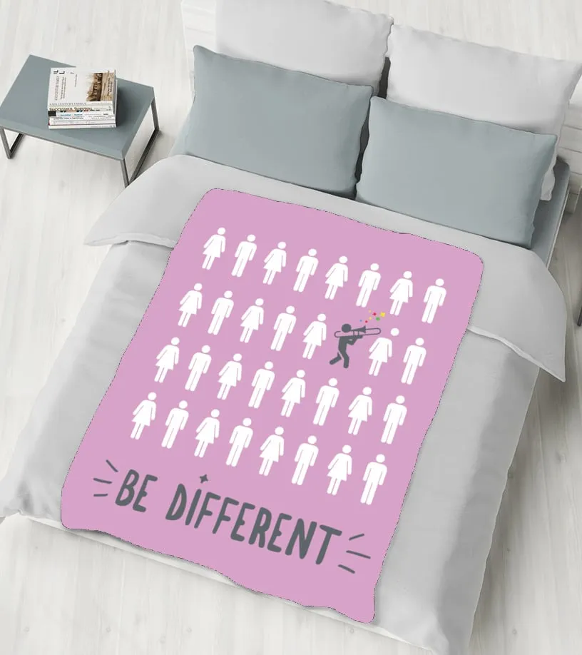 Be different rose Manta suave 127 x 152 cm