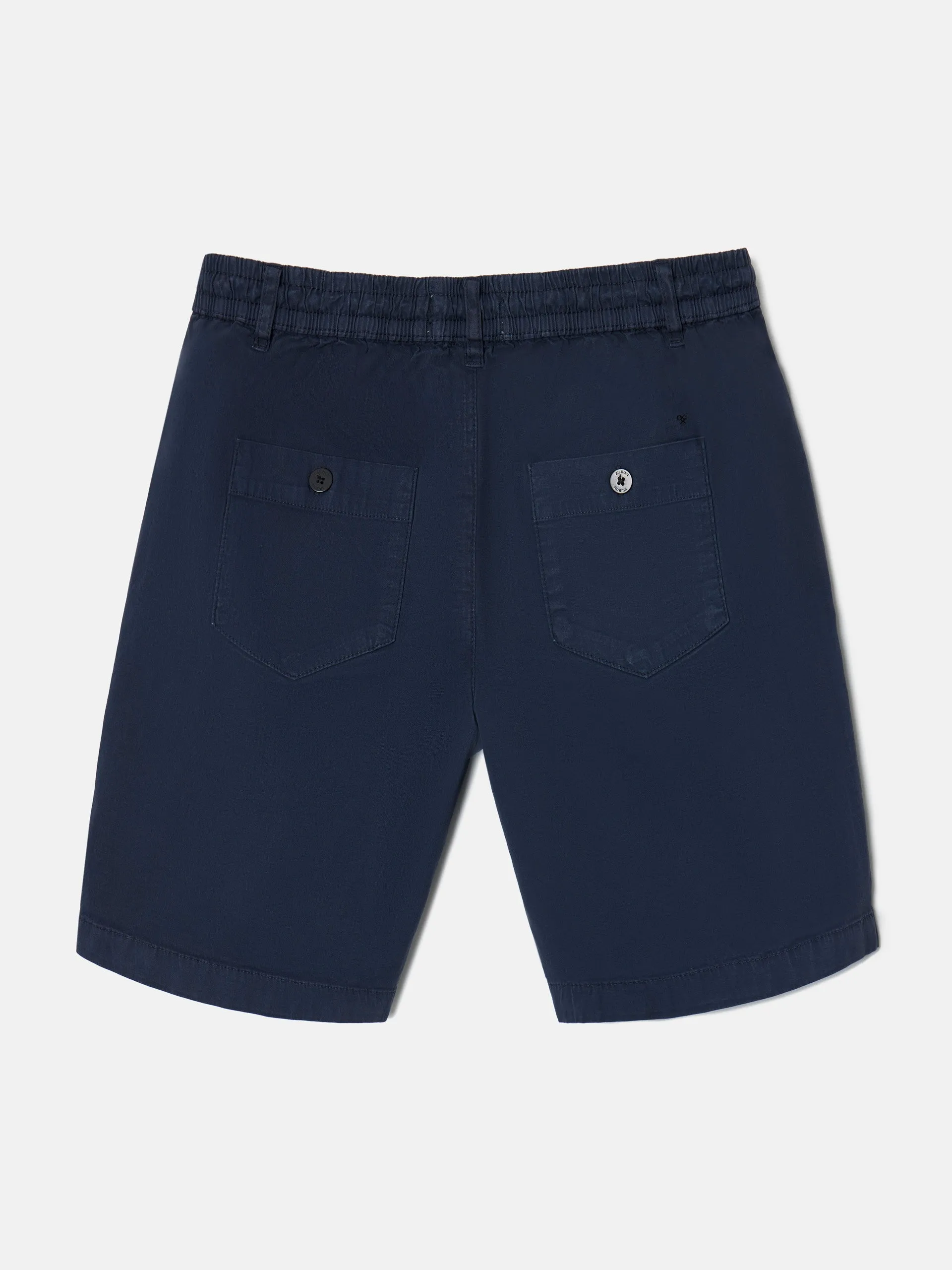 Bermuda jogger silbon azul marino