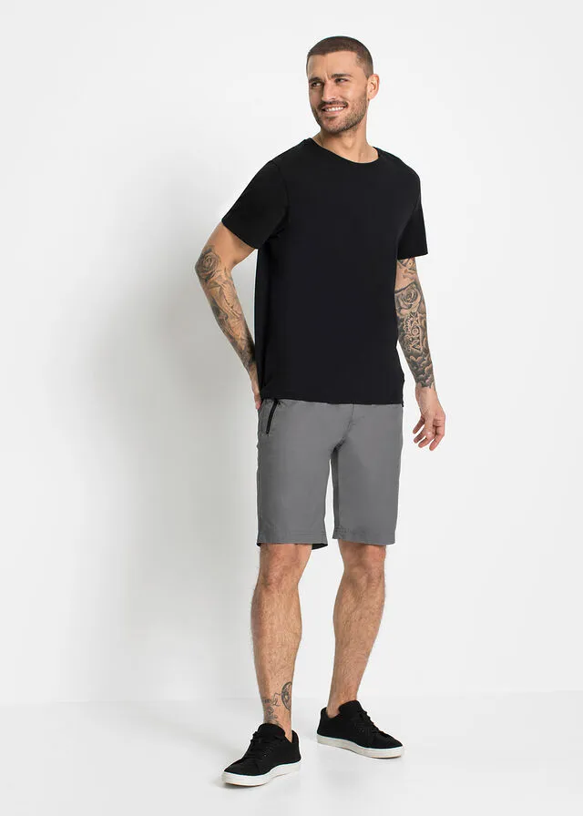 Bermudas, regular fit Gris ahumado