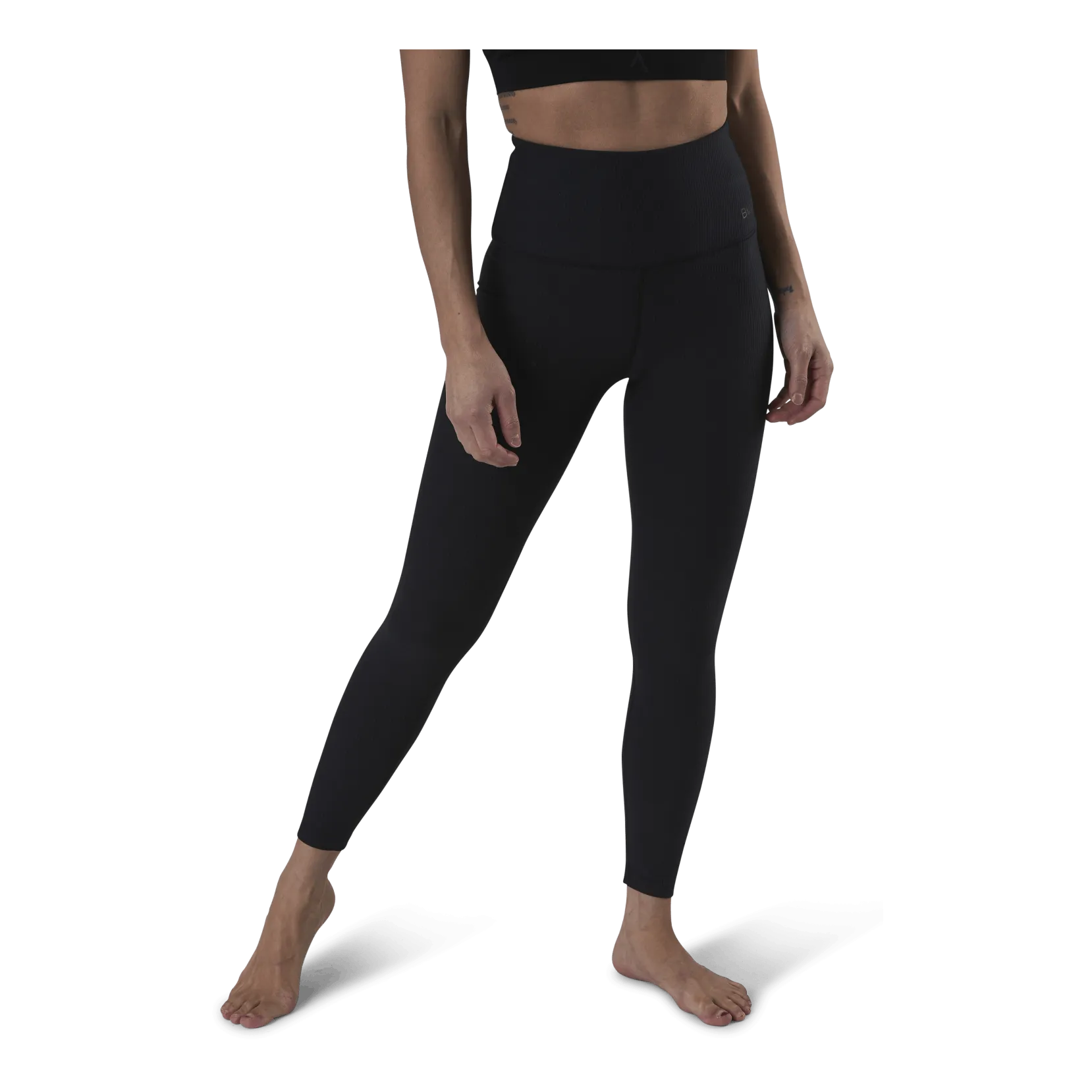 Blacc Vision Rib Leggings 7/8 Black