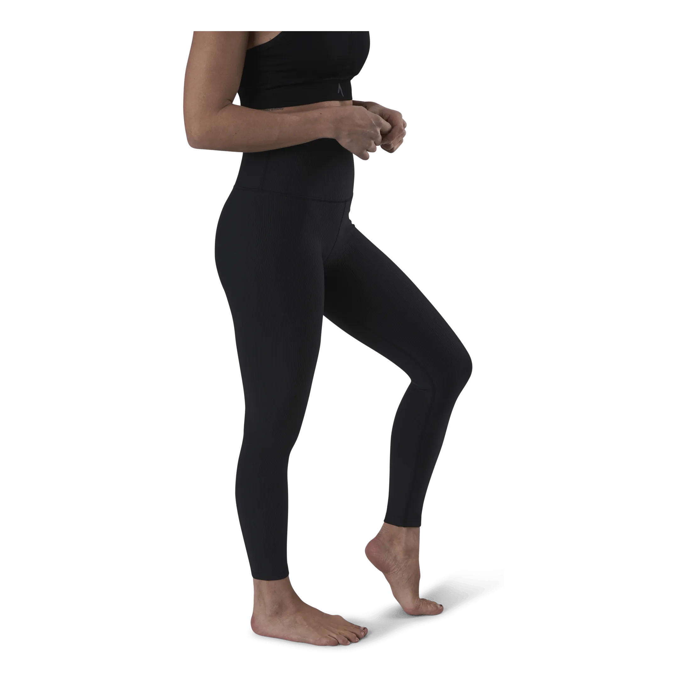 Blacc Vision Rib Leggings 7/8 Black