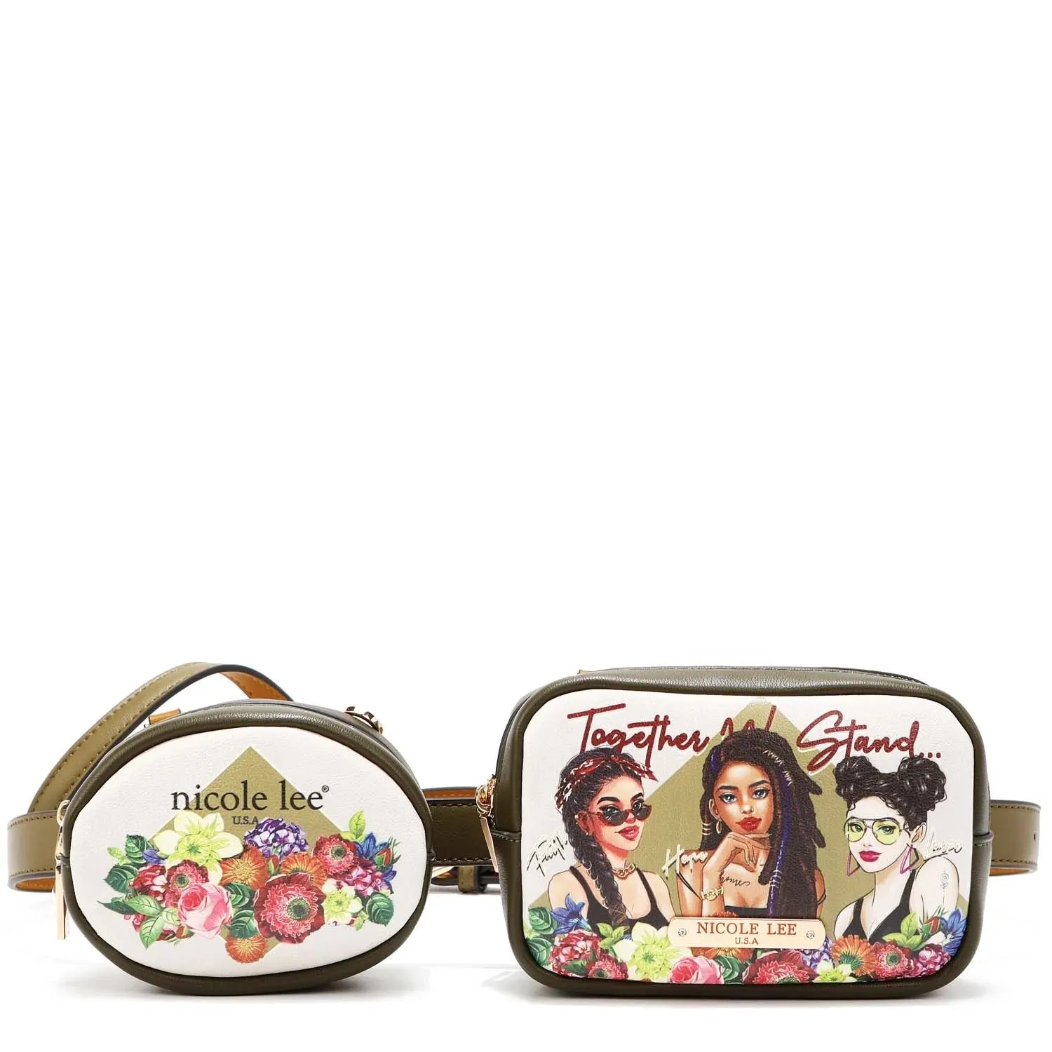 Bolsa riñonera “TOGETHER WE STAND” NICOLE LEE