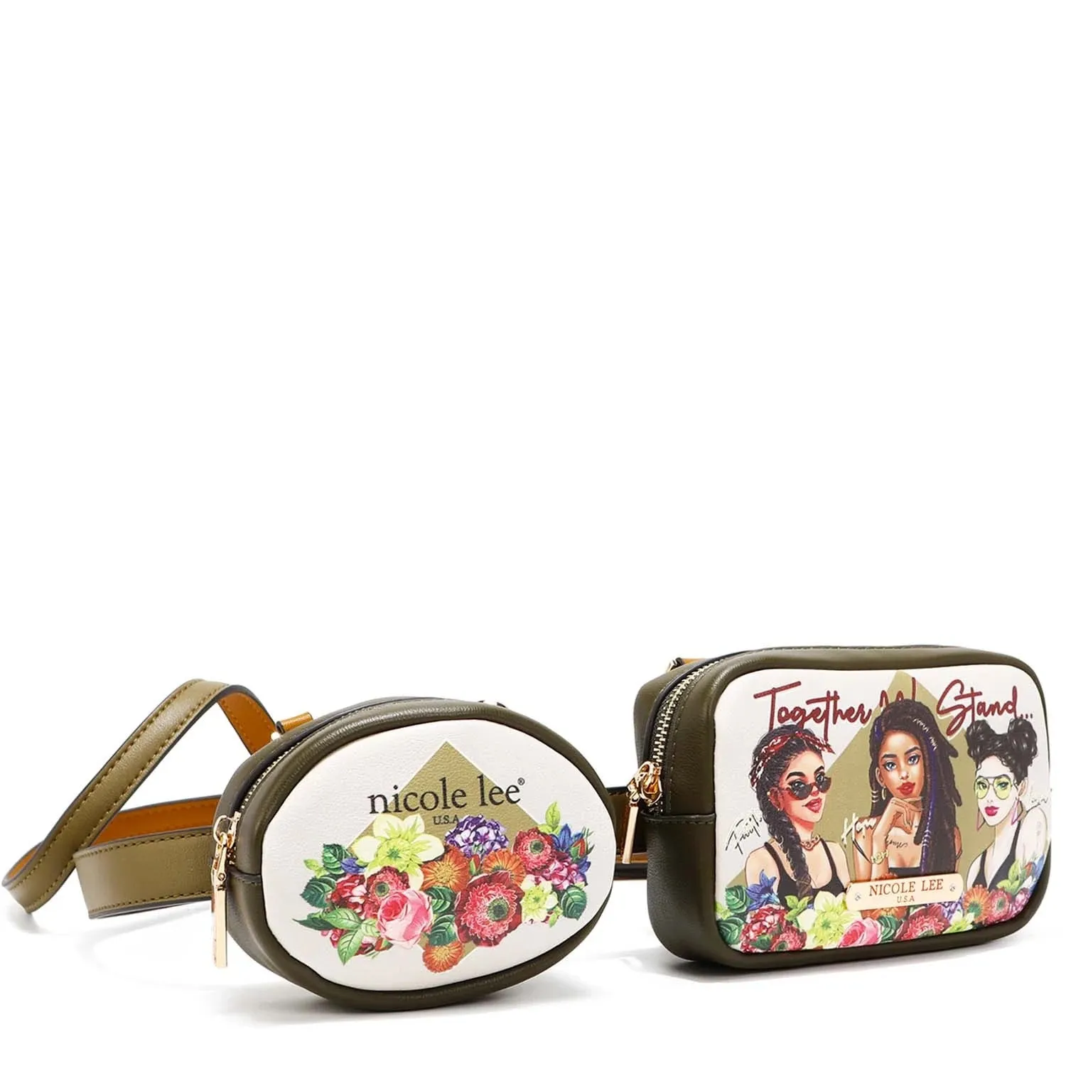 Bolsa riñonera “TOGETHER WE STAND” NICOLE LEE