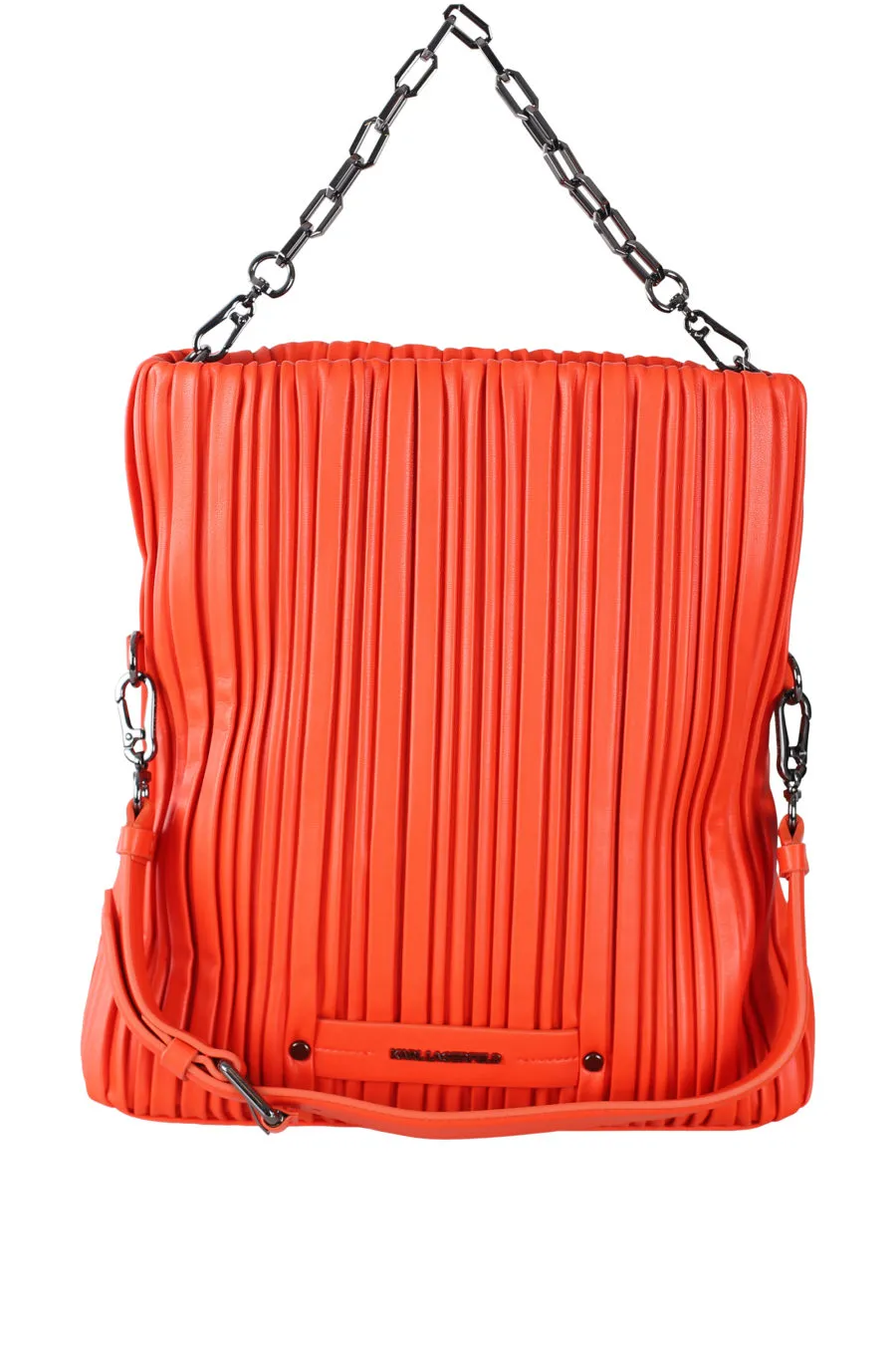 Bolso naranja tote 