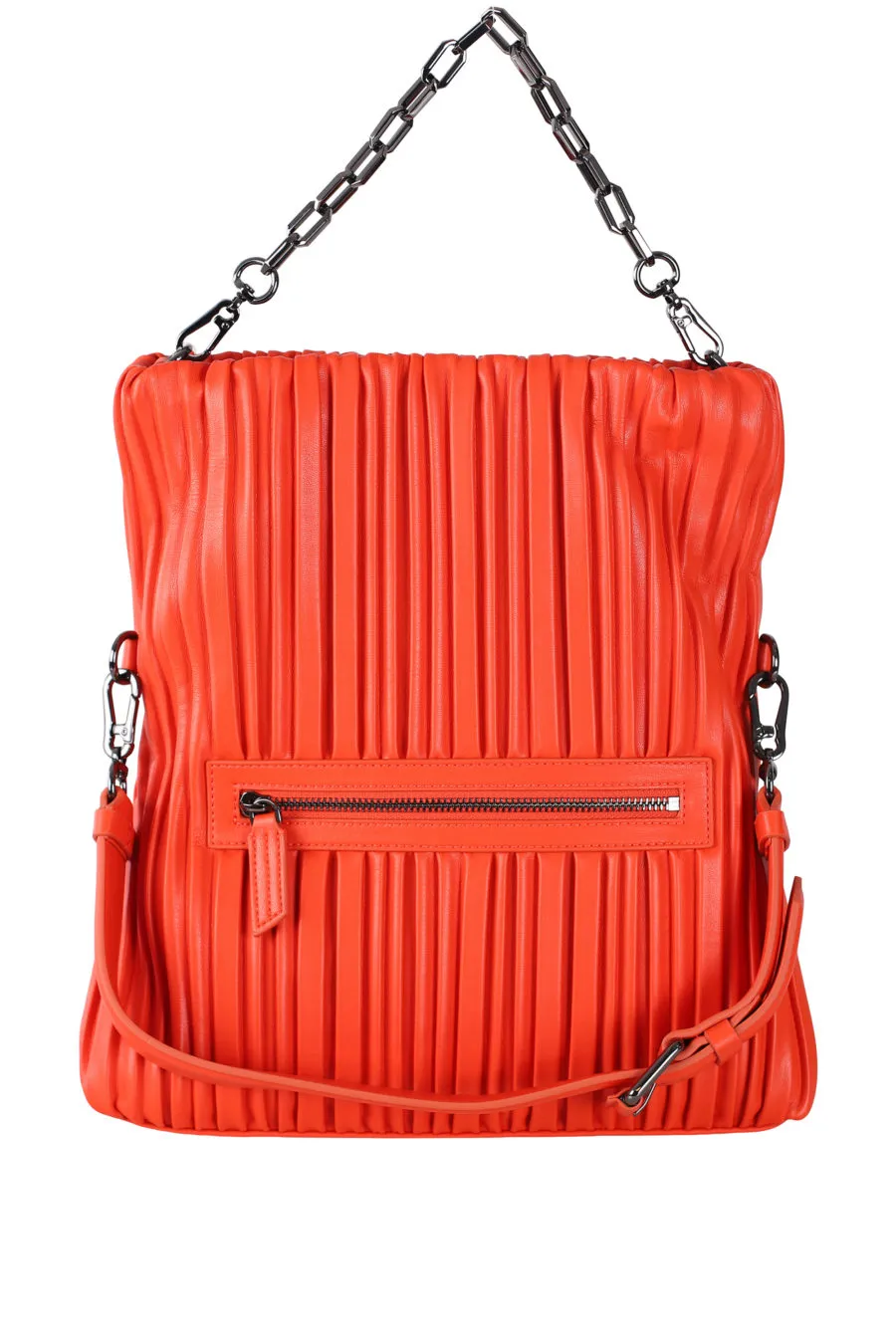 Bolso naranja tote 