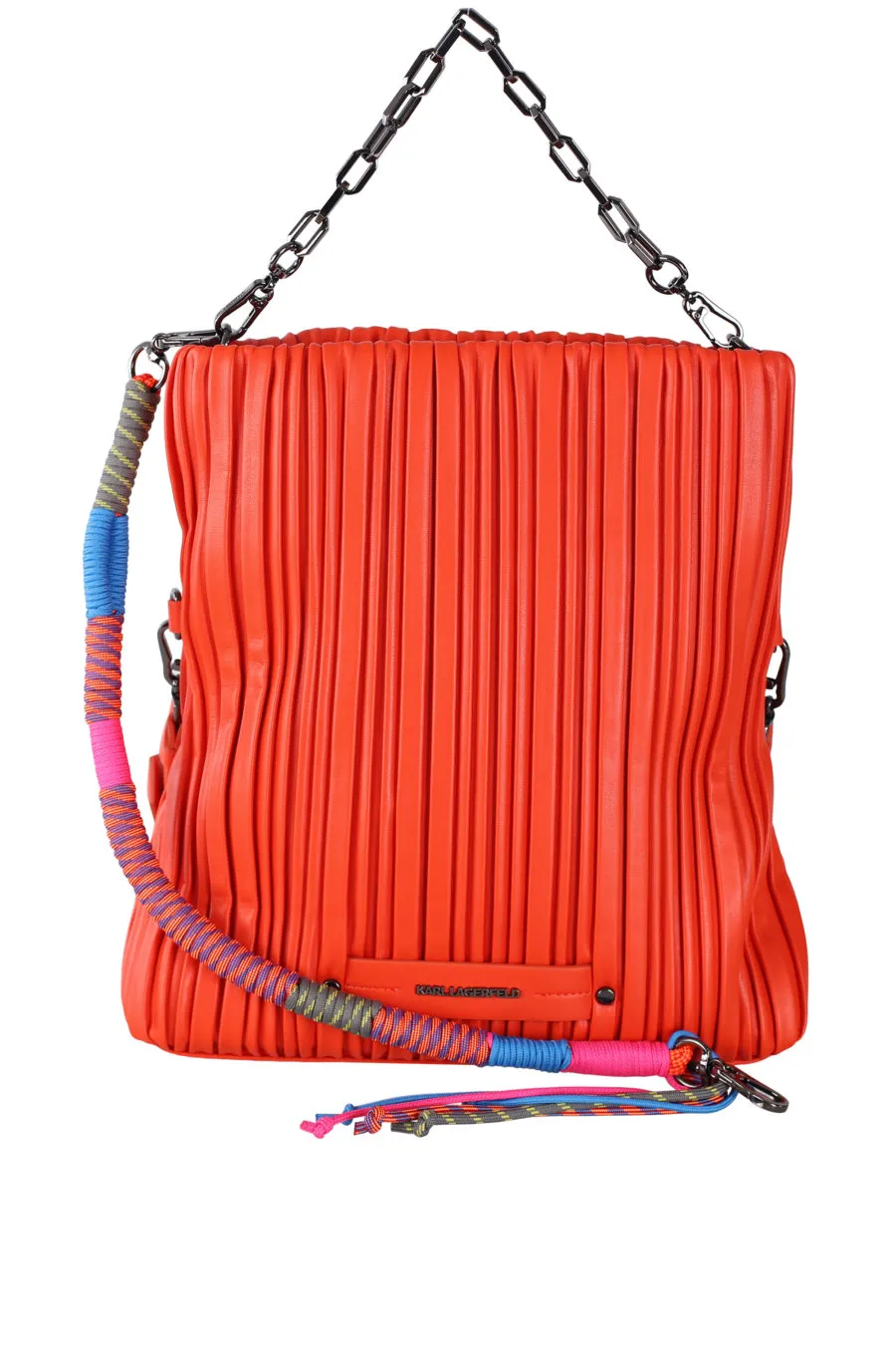 Bolso naranja tote 