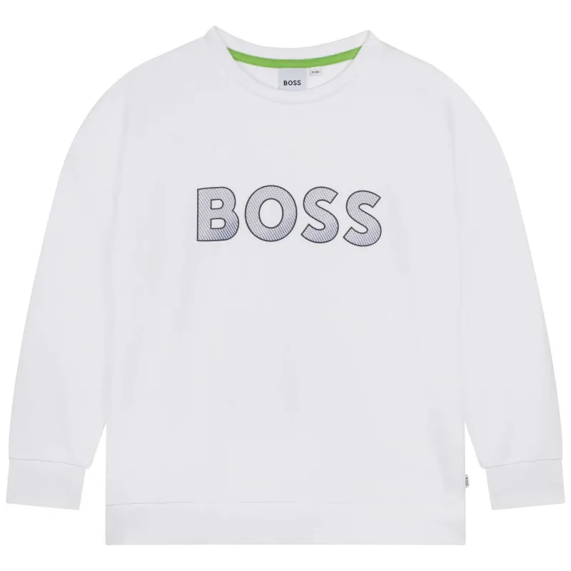 BOSS Sudadera de algodón