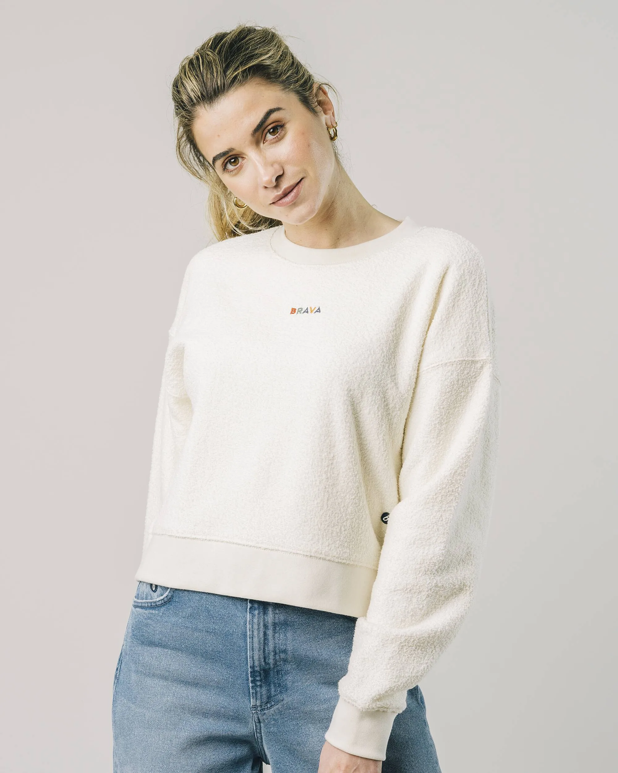 Brava Terry Sweatshirt Ecru