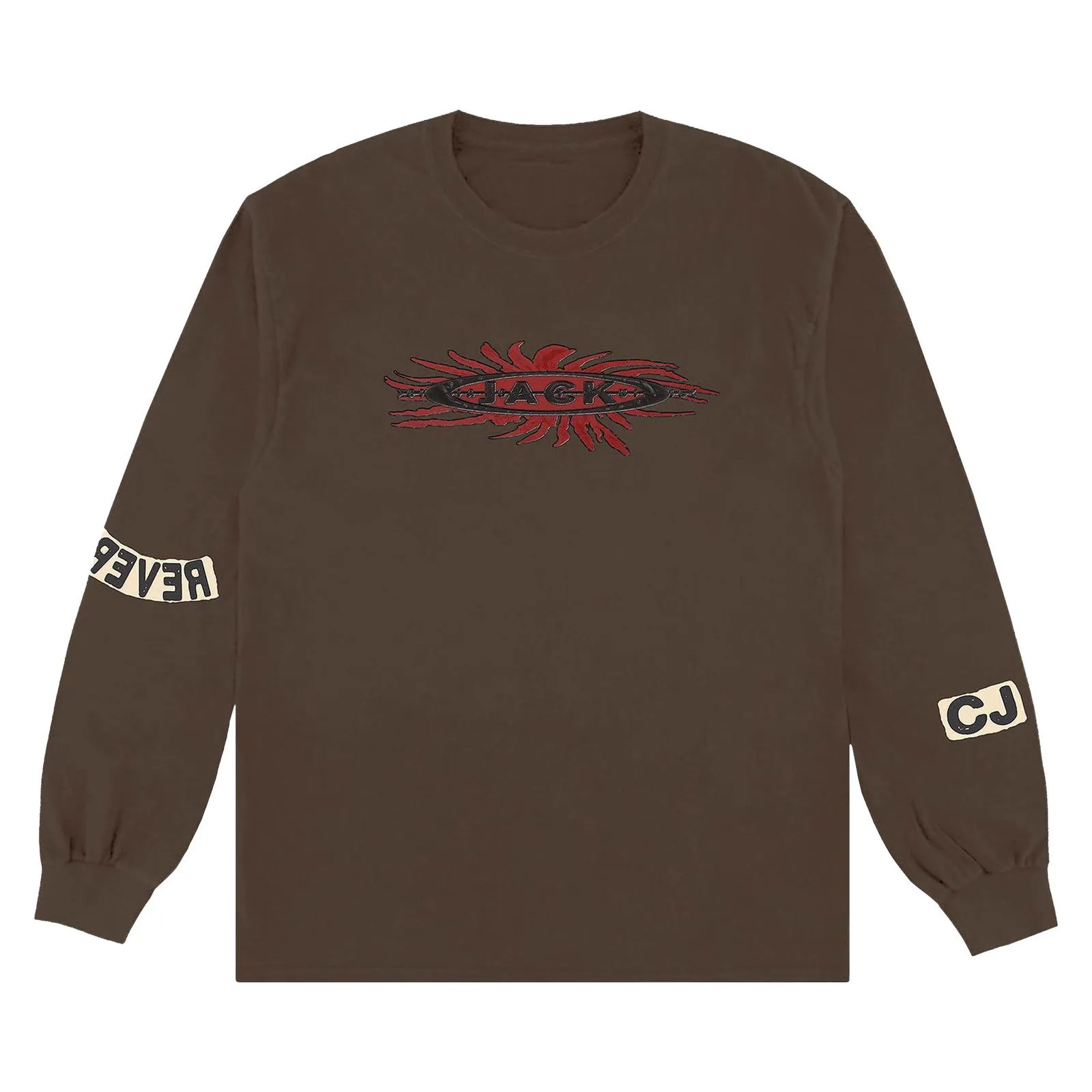 Cactus Jack by Travis Scott Reverse Jack Long-Sleeve Tee