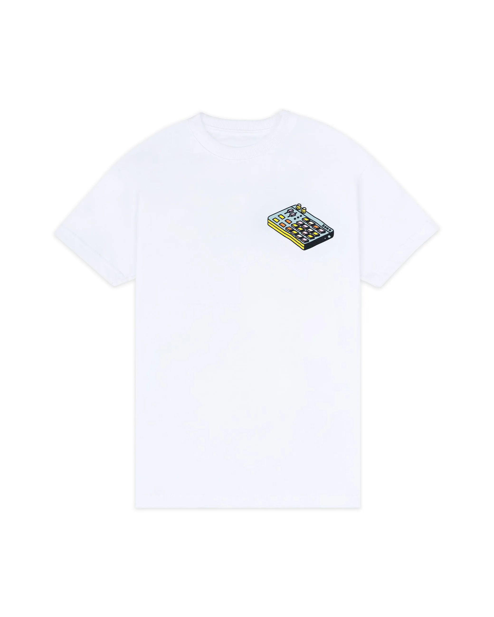 CAMISETA ALL CAPS MIX TAPE BLANCO