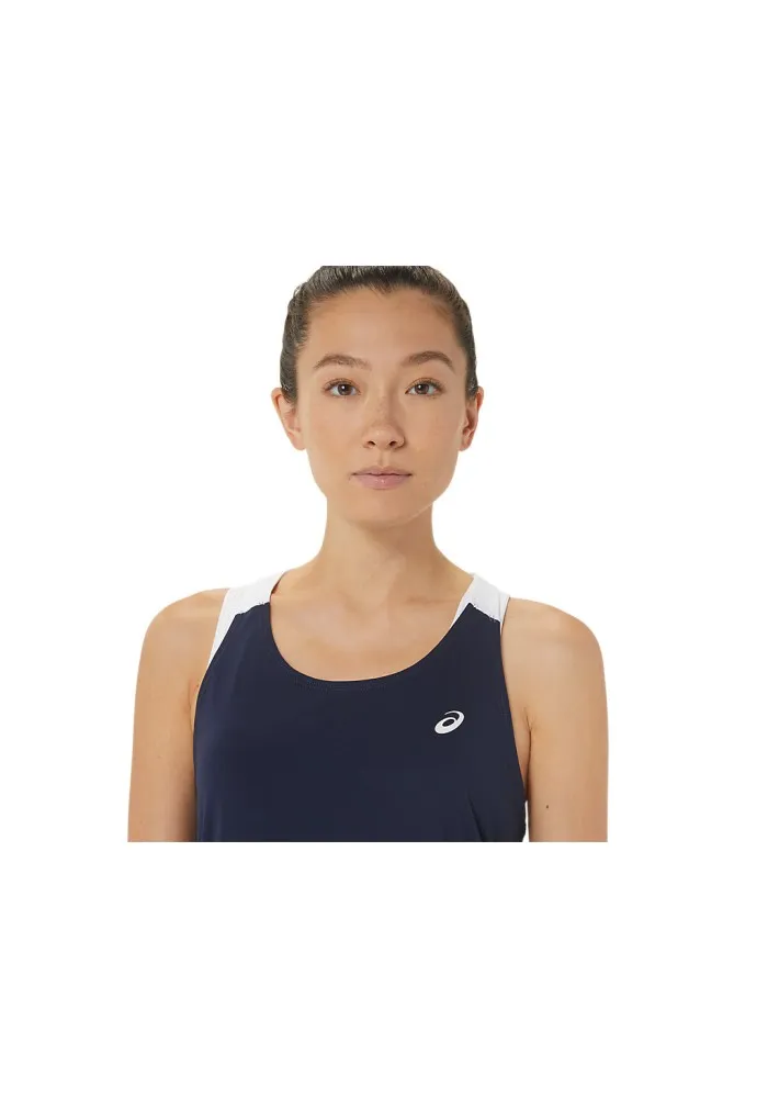 Camiseta Asics WOMEN COURT TANK Azul