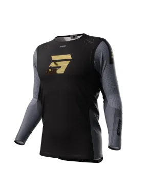 Camiseta de Cross Shot Aerolite Honor Negro-Dorado