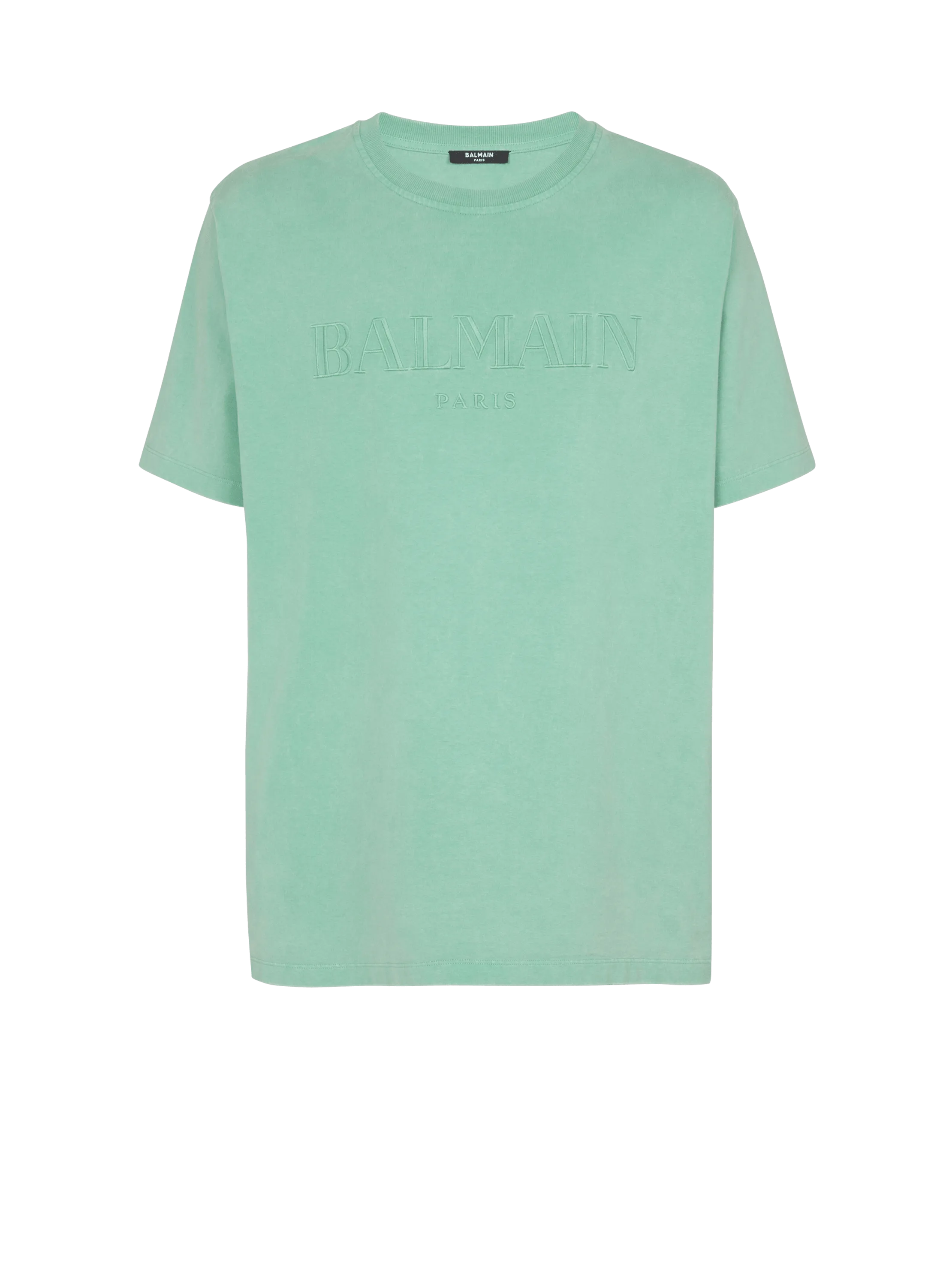 Camiseta holgada con bordado Balmain Vintage