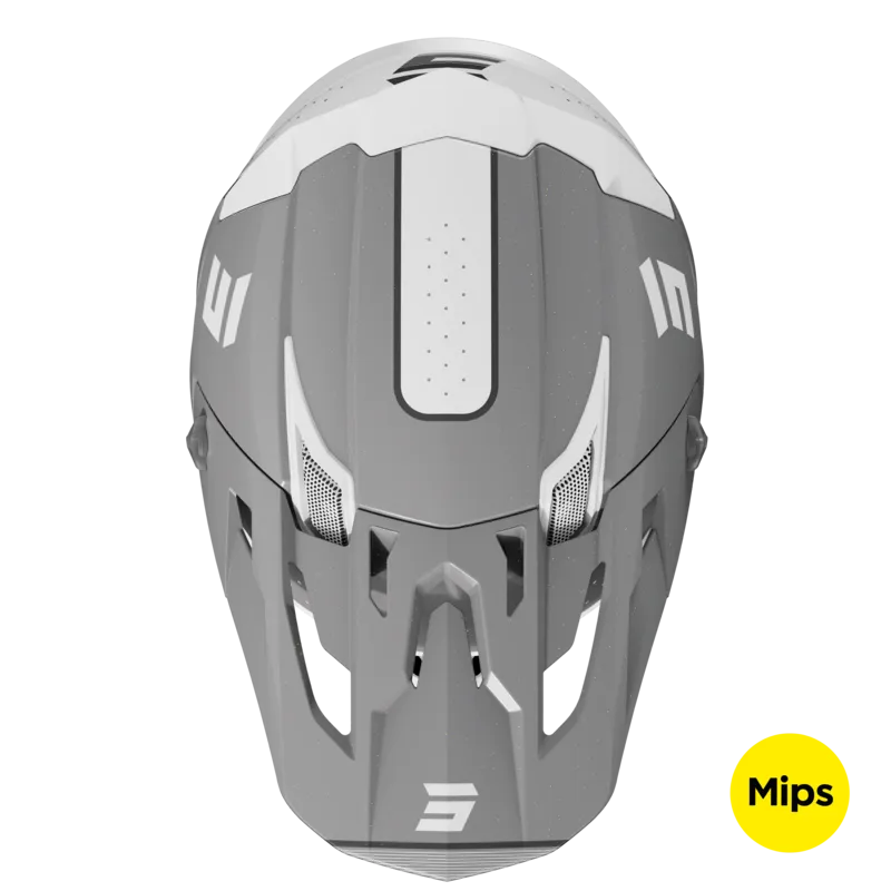 Casco de Cross Shot Core Honor Gris Perlado