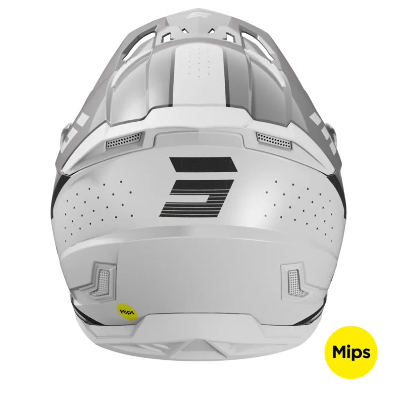 Casco de Cross Shot Core Honor Gris Perlado