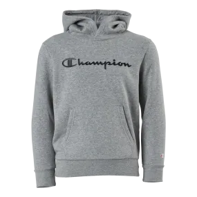 Champion Hooded Sweatshirt Gray Melange Light